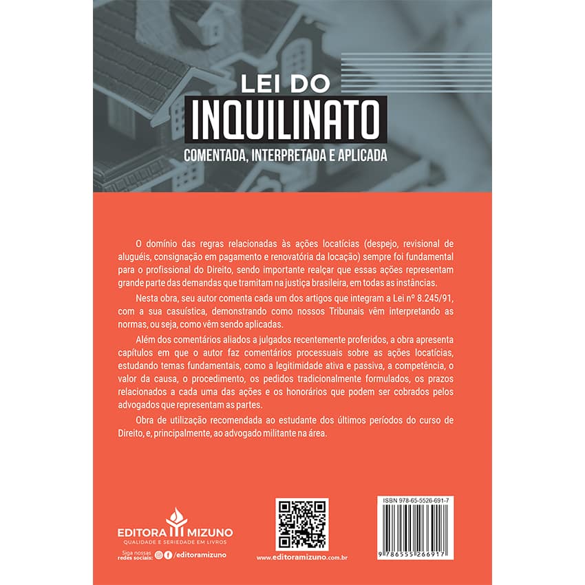 Lei do Inquilinato Comentada, Interpretada e Aplicada - Doutrina e Prática - editoramizuno