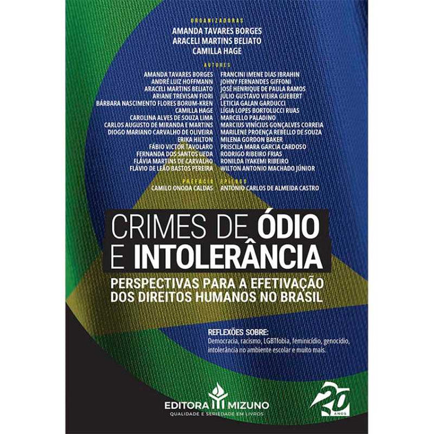 Crimes de Ódio e Intolerância - editoramizuno