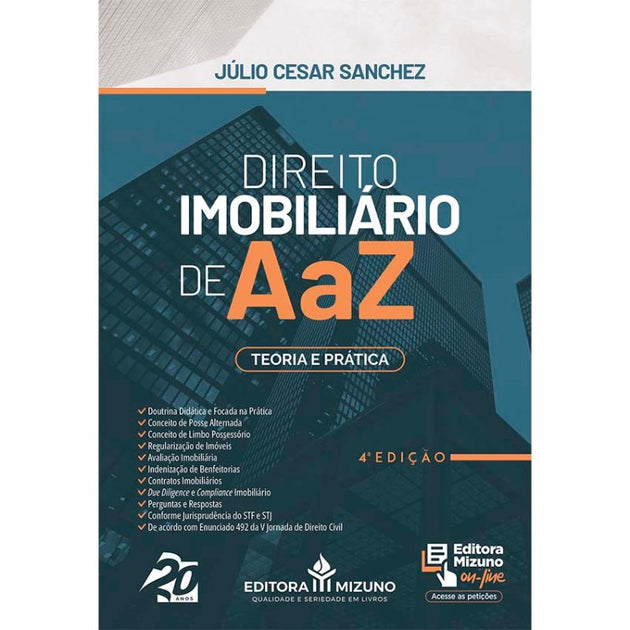 Direito Imobiliário de A a Z 4ª edição - editoramizuno