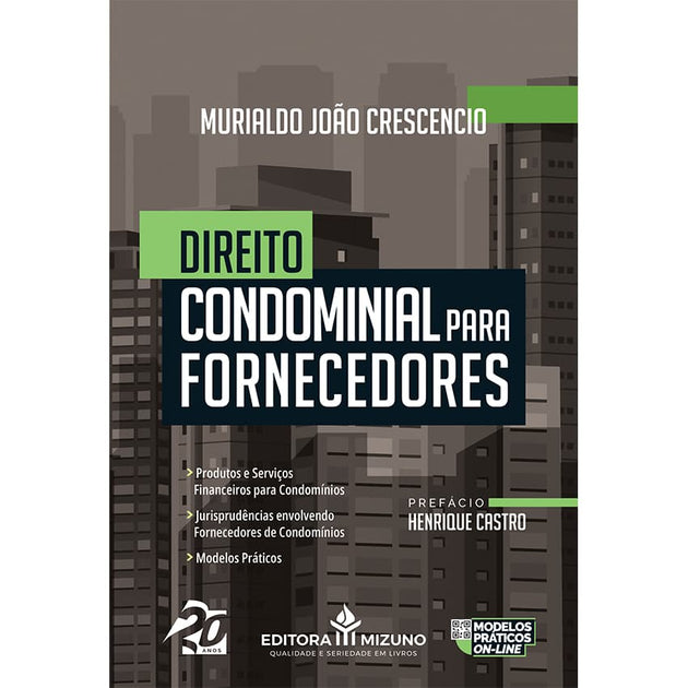 Direito Condominial para Fornecedores - editoramizuno